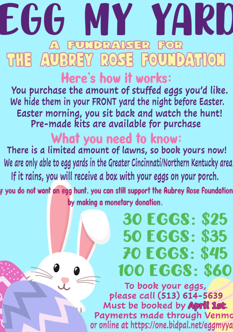 A fundraiser for the aubrey dose foundation